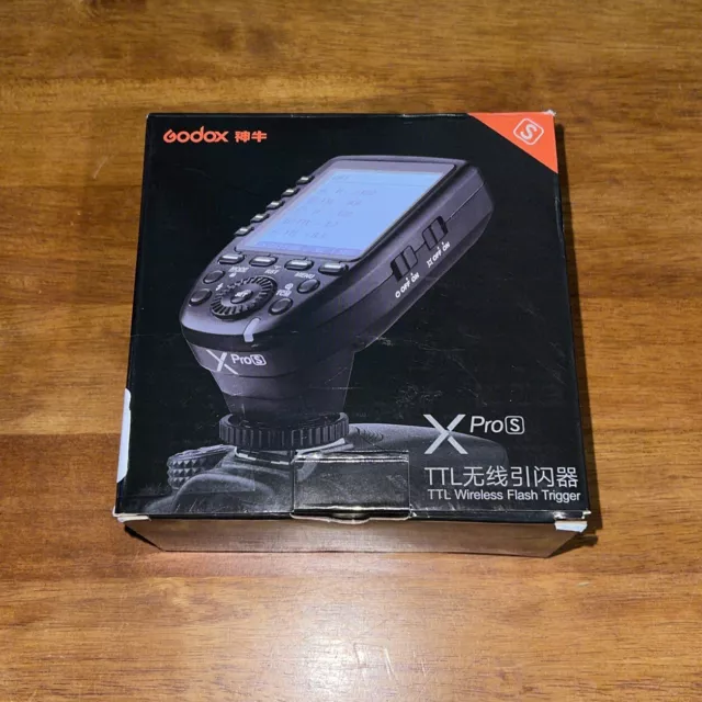 Godox X Pro S Wireless Flash Trigger Transmitter For Sony Cameras