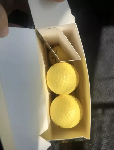 Almost Point3 Practice Balls 10 Ball Pack Golf Balls Yellow Brand New  2