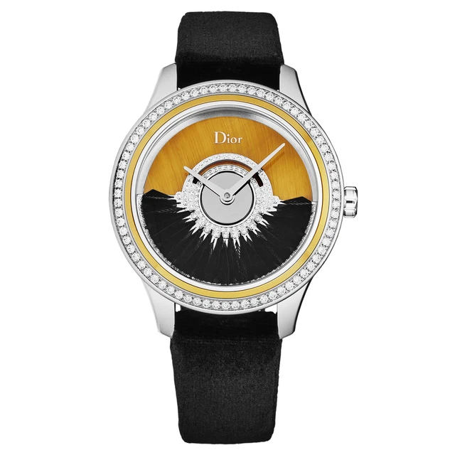 Christian Dior Women's 'Grand Bal' Diamond Bezel Tigers Eye Dial  CD153B2SA001