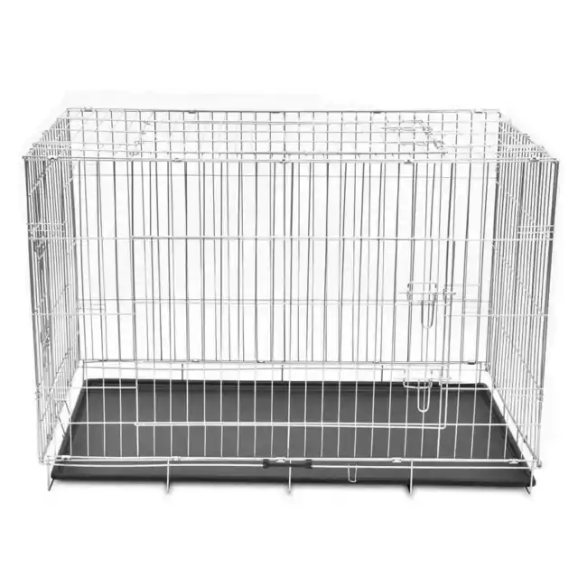 Cage mÃ©tallique et pliable pour chiens XXL 2