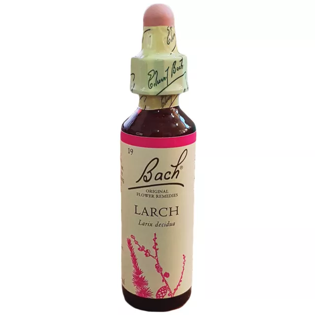 Larch Bach Original Flower Remedy 20ml Dropper Pocket Size Easy to Use Vegan