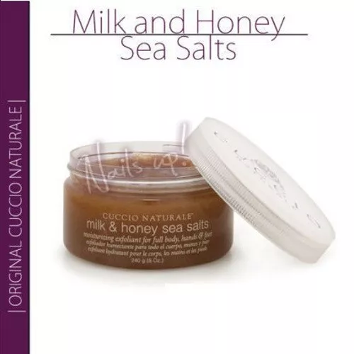 Cuccio Naturale Milk Honey Sea Peeling Salts top Markenware die alle begeistert