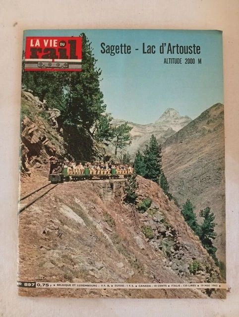 LA VIE DU Rail — n° 897 — 19 mai 1963 | Bon état EUR 7,00 - PicClick FR