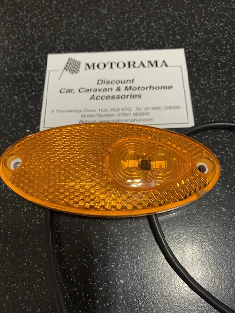 HELLA 2PS006717031 CARAVAN MOTORHOME AMBER SIDE MARKER POSITION LIGHT
