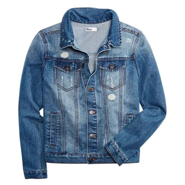 Epic Threads Big Boys Classic Denim Jacket Navy Size Large