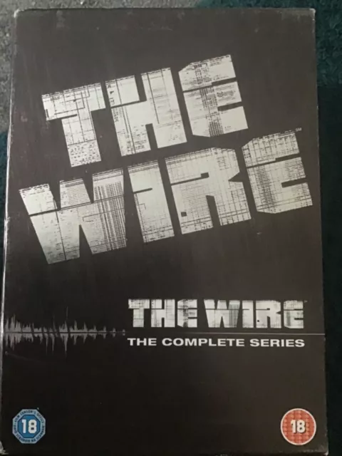 The Wire - Series 1-5 - Complete (Box Set) (DVD, 2008) region2 discs mint