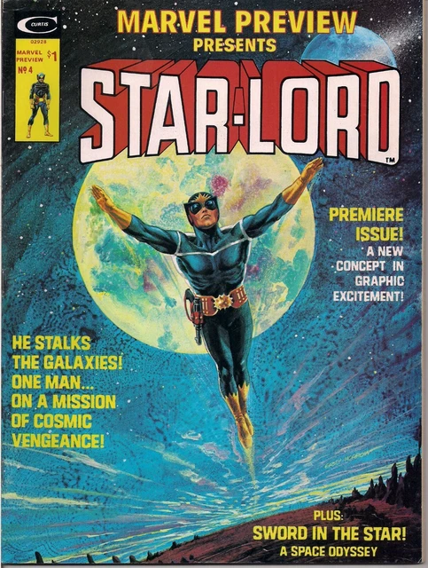 Marvel Preview Magazine #4 Marvel Comics 1st app. Star-Lord 1976 VF 8.0