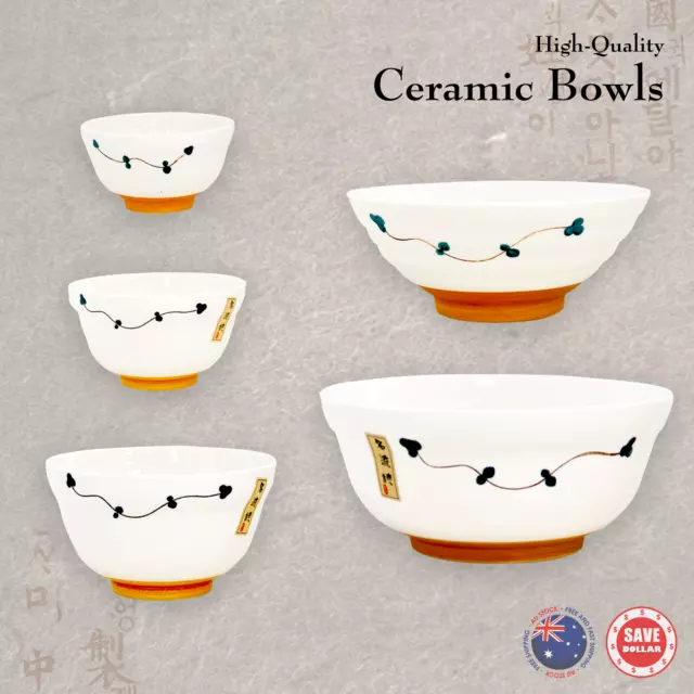 Ceramic Porcelain Bowl Rice Salad Noodle Dessert Food