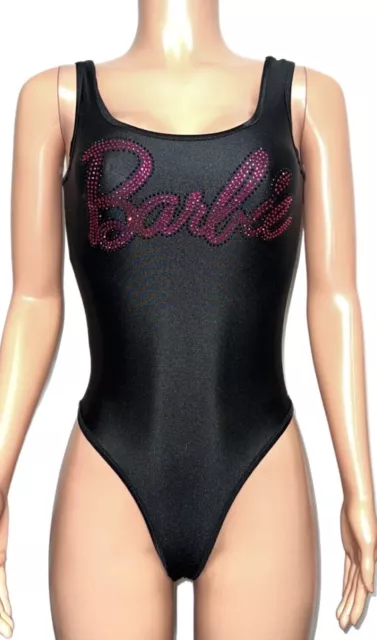 Barbie Costume Bling Bodysuit New Halloween Party Stretch 80’s Party SM Cosplay