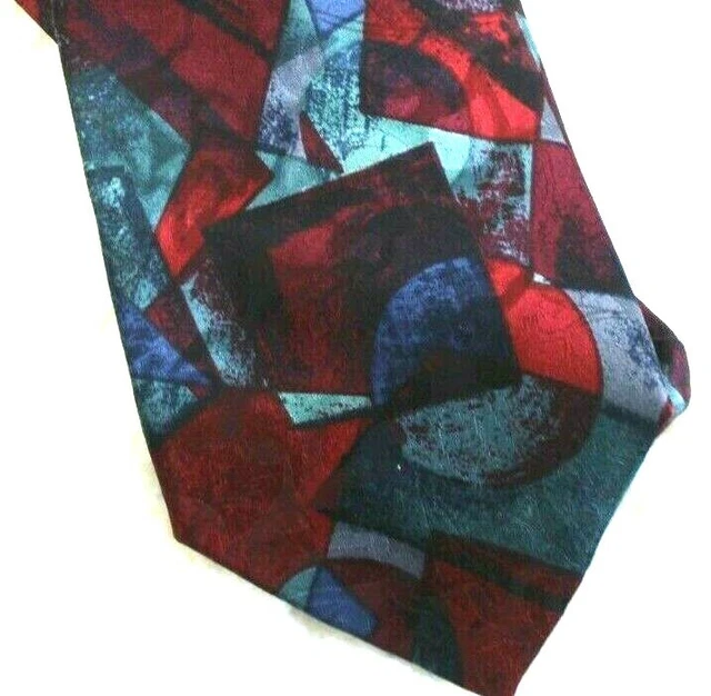 CHRISTIAN DIOR MONSIEUR Multi Color Tie Made In USA
