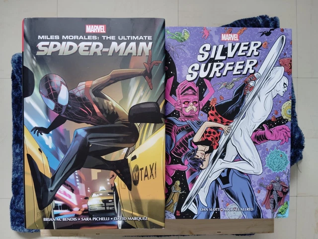 OMNIBUS MARVEL VF: ultimate spider-man miles morales/silver surfer dan