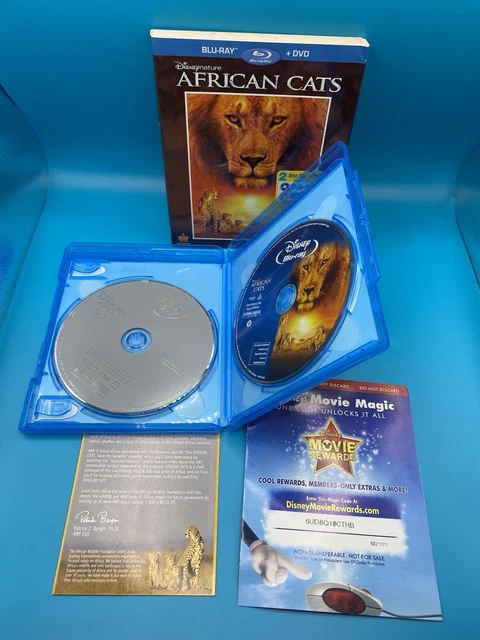 DISNEYNATURE: AFRICAN CATS (Two-Disc Blu-ray/DVD Combo in Blu-ray