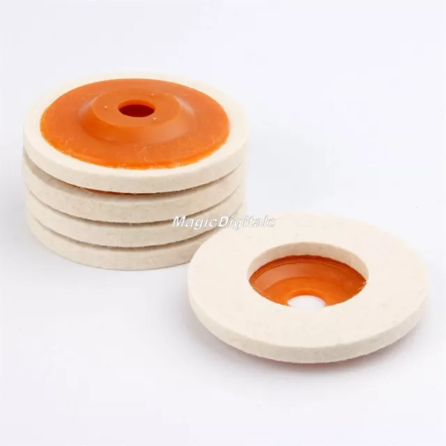 Carpentry Wool Felt Polish Wheel Grinding Buffing Pad Abrasive Disc Rotary Tool