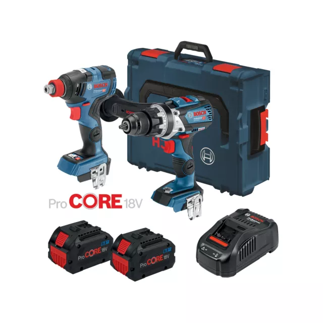 Bosch Blue 18V 2 x 8.0Ah ProCORE18V Brushless 2 Piece Combo Kit