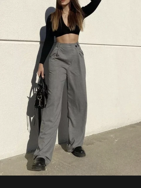 Zara sale asymmetric pants