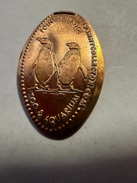 Point Defiance Zoo Aquarium Elongated Penny Pressed Coin Souvenir