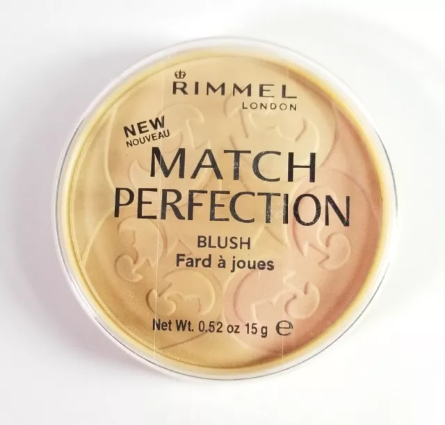 RIMMEL MATCH PERFECTION BLUSH 0.52oz LIGHT 001