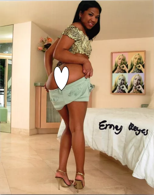 Emy Reyes Super Sexy Hot Adult Model Autographed Signed 8x10 Photo COA Proof 4