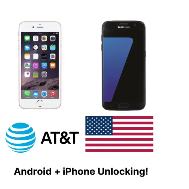 AT&T  USA Unlock Service Androids And iPhones