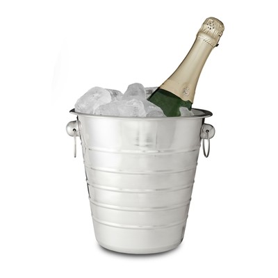 1 PC CHAMPAGNE VINO RADIATORE PARTY Vino contenitore metallo Secchio Vino 