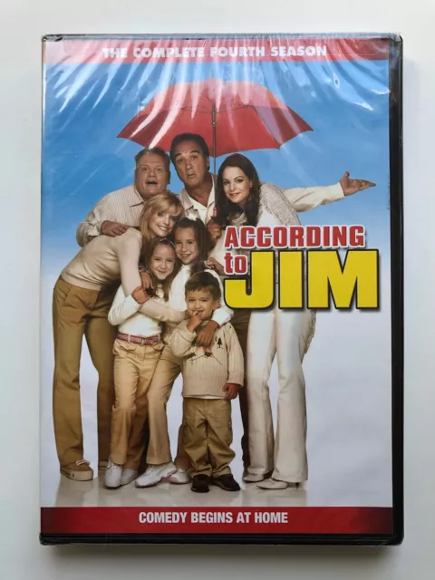 According To Jim: Season 4 (DVD) New/ Comedy/ Jim Belushi/ 2000s