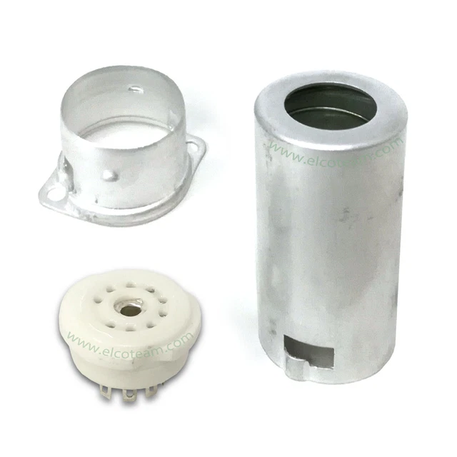 Set Di Valvole Termoioniche EBC41 + ECH42 + EF41 + EL41 + UY42 - Testate - Tube Radio
