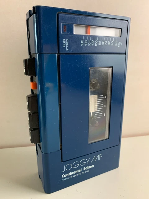Baladeur Radio Cassette Continental Edison RC 5190 Joggy MF - Pour Pièces Ou Réparation