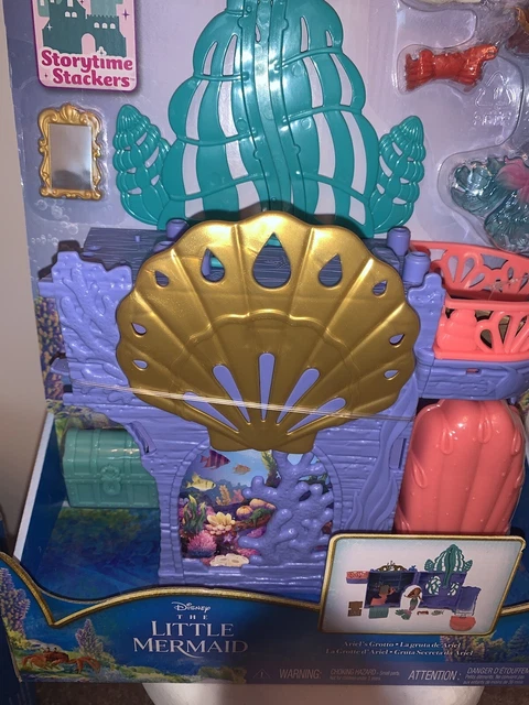 DISNEY THE LITTLE Mermaid Live Action Ariel's Grotto Toy Set 2023 $62. ...