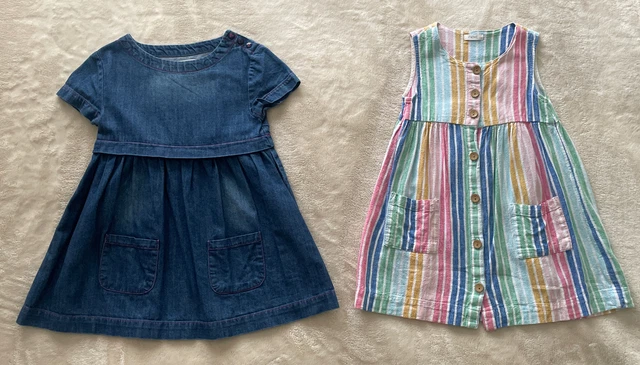 Girls 3-4 Years Dress Bundle X2, Next, Vertbaudet, Excellent Condition