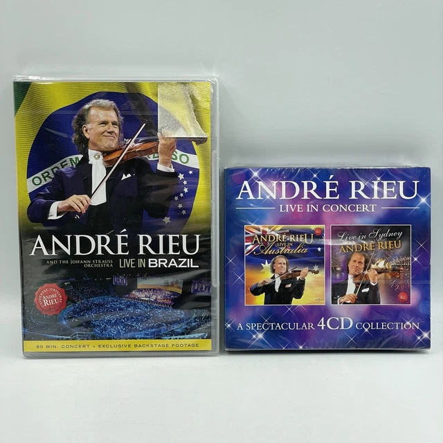 ANDRE RIEU: LIVE in Brazil [DVD], Live in Australia & Sydney [4 x CD ...