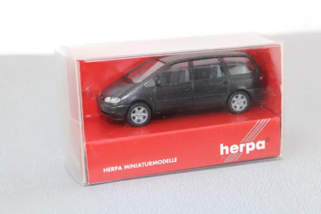 Herpa Modellauto Ford Galaxy metallic schwarz 031820 NEU NOS OVP H0 1:87