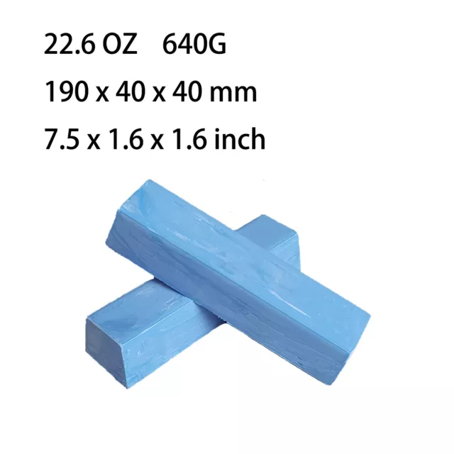 Buffing Compounds Polishing Cutting Compound 22.6 Oz  7.5” x 1.6” x 1.6”