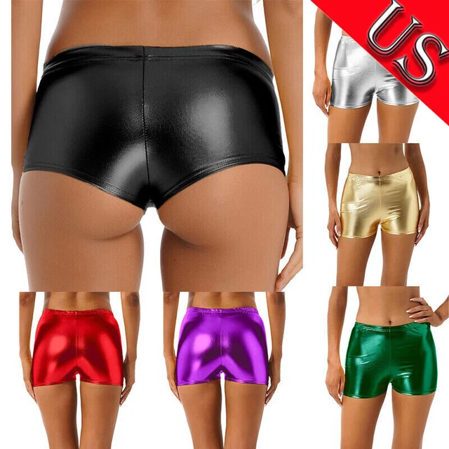 Women's Sexy Spandex Yoga Booty Shorts High Waist Workout Dance Hot Pants  Butt Lifting Leggings, #2 Black, Large : : Clothing, Shoes &  Accessories