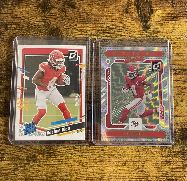 2023 DONRUSS ELITE Series recrues Rashee Rice RC Kansas City Chiefs #17 ...
