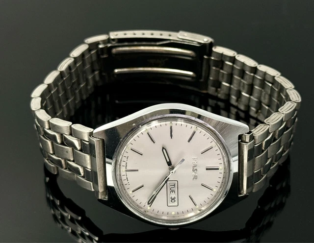 Pulsar Orologio da uomo analogico al quarzo in acciaio inox PT3719 X 1