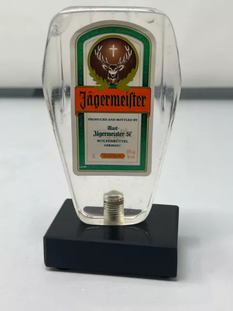 Jagermeister Acrylic Draf Beer Tap Handle Tapper Mancave Bar Pub