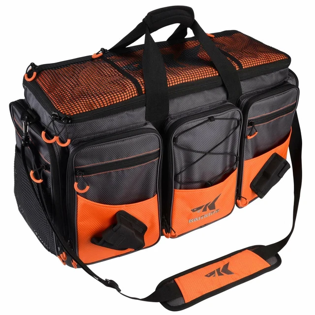 KastKing Fishing Tackle Bag 3700 Tackle Box -Rip-Stop Nylon Alone/in combined