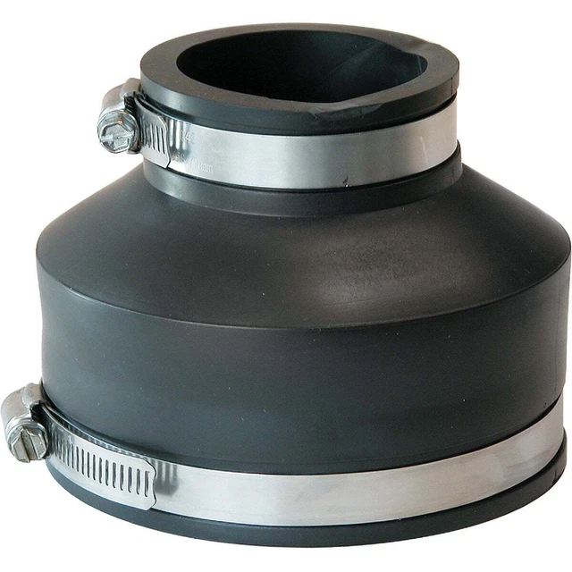 Fernco 4 In. x 2 In. Flexible PVC Coupling P1056-42 Pack of 10 Fernco P1056-42