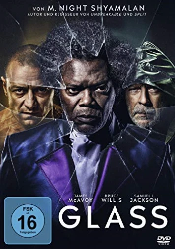 Glass (DVD) McAvoy James Willis Bruce Jackson Samuel L. Paulson Sarah Clark
