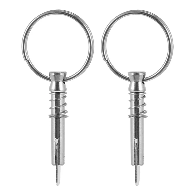 2 PCS MARINE Hardware Shipbuilding Locking Pin Yacht Safety £6.35