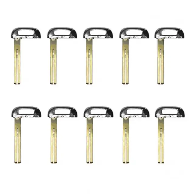 New Uncut Prox Smart Emergency Key Blade Insert Replacement for Kia (10 Pack)