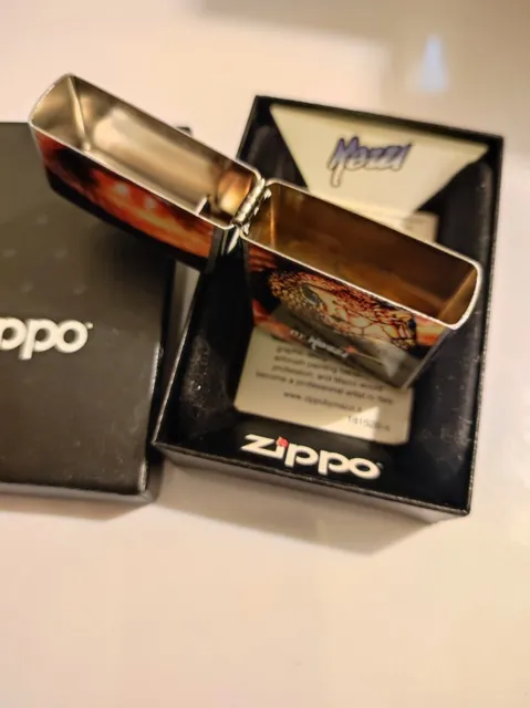 Zippo 24446 Mazzi Snake Lighter Case - No Inside Guts Insert 3