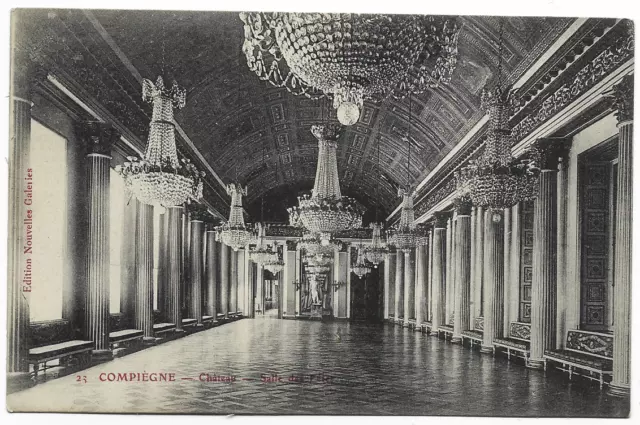 CPA " COMPIEGNE - Le Château - Salle des Fêtes