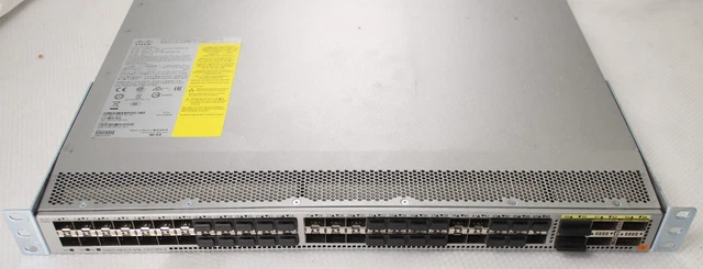 Cisco N9K-C93180YC-FX 48-Port 1/10G/25G SFP, 6x 100G Dual AC *1-YEAR WARRANTY* e Cisco N9K-C93180YC-FX 48-Port 1/10G/25G SFP, 6x 100G Dual AC *1-YEAR WARRANTY* e