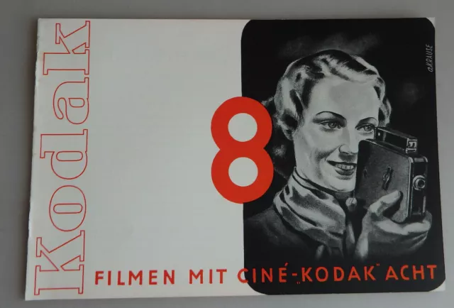 Prospekt Kodak Filmkameras und Projektoren 1936 (78361)