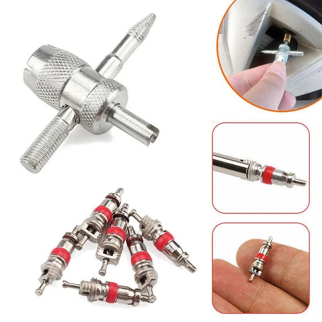 Paire De Valves Coudées En Titane 11.3mm Pour Jante Moto - Compatible Yamaha, Suzuki, Kawasaki, Honda