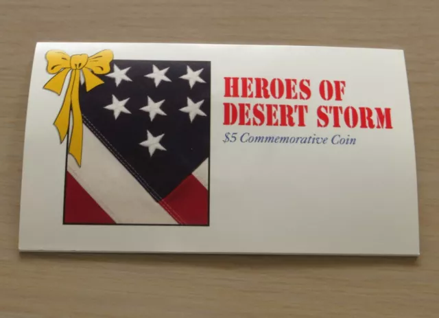 Republic of the Marshall Island,4#3 Heroes of Desert Storm $5 Commemorative Coin