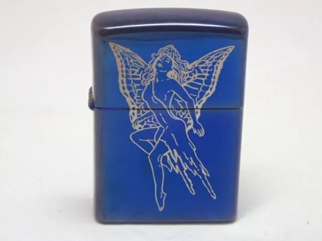 Zippo Lighter Nymph Mood Indigo 20768 2004 (J 04) Unused