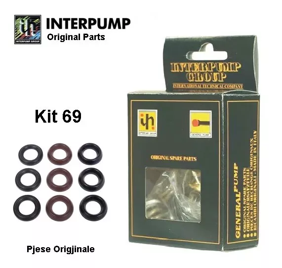 Genuine Pressure Washer Interpump Pump Water Seal Kit 69 For WS201 WS202 etc