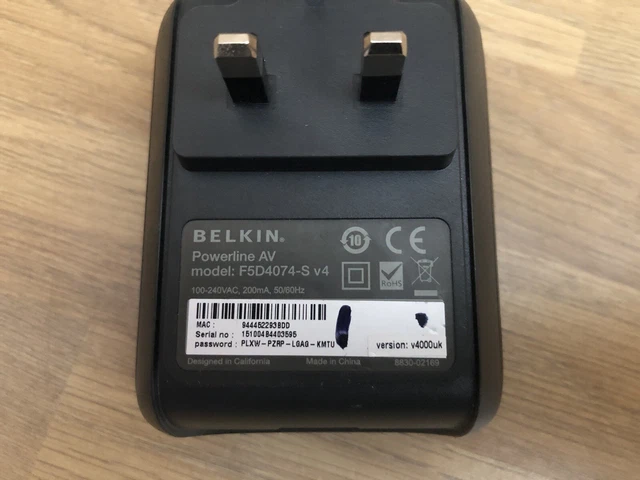 Belkin Adattatore USB 2.0 A Ethernet RJ-45 Per MacBook Air E Laptop - 3